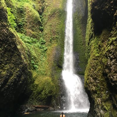 Oneonta Gorge, near Portland, Oregon